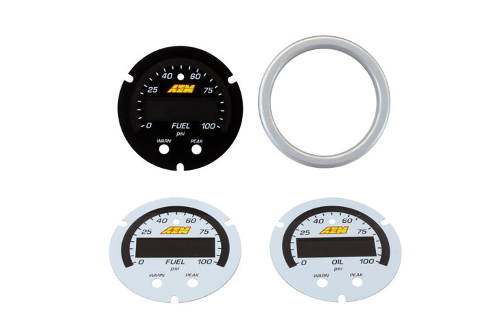 AEM X-Series Pressure Gauge Accessory Kit - Bull Strap