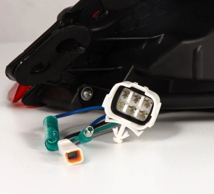 AlphaRex 22-24 Toyota GR86 LUXX LED Taillights Alpha-Black - Bull Strap
