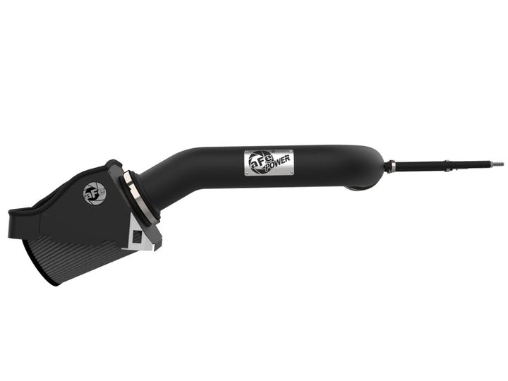 aFe Magnum FORCE Stage-2 Pro DRY S Cold Air Intake System 2017 Ford Superduty V8 6.2L - Bull Strap