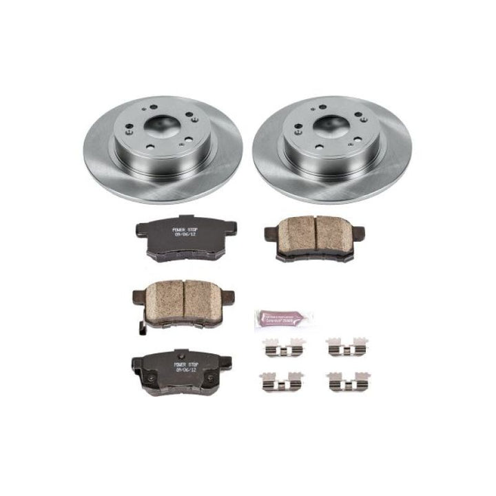 Power Stop 11-14 Acura TSX Rear Autospecialty Brake Kit - Bull Strap