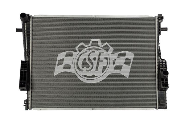 CSF 08-10 Ford F-250 Super Duty 6.4L OEM Plastic Radiator - Bull Strap