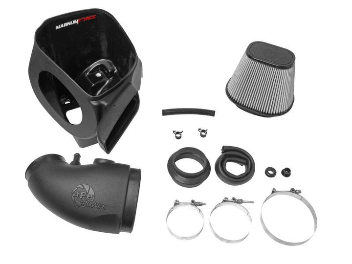 aFe MagnumFORCE Intake Stage-2 Pro DRY S 12-21 Jeep Grand Cherokee (WK2) V8-6.4L HEMI - Bull Strap