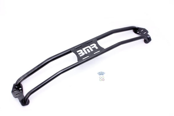 BMR 11-15 5th Gen Camaro Front 2-Point Strut Tower Brace - Black Hammertone - Bull Strap