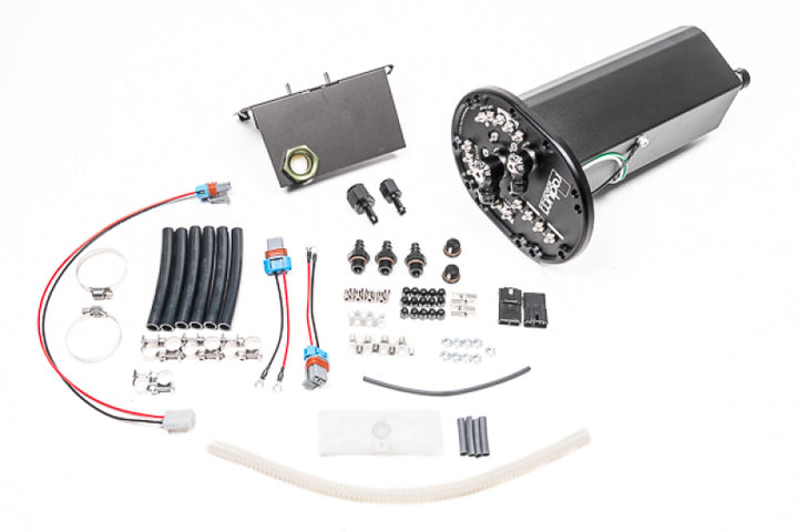 Radium 93-95 Mazda RX7 FD (US) Fuel Hanger Surge Tank (Pumps Not Included) Walbro F90000267/274/285 - Bull Strap