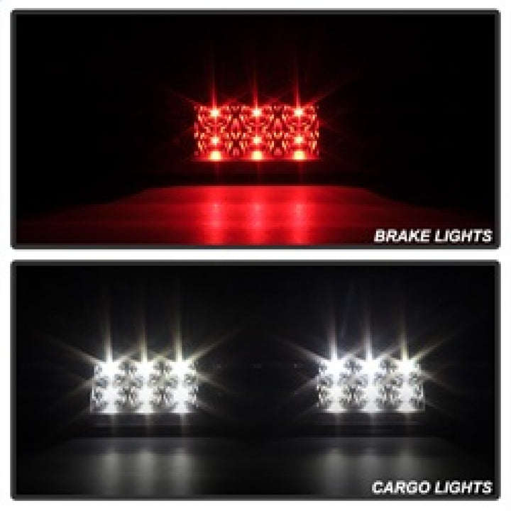 xTune Dodge Ram 1500 09-15 2500/3500 10-16 LED 3RD Brake Light - Black BKL-DRAM09-LED-BK - Bull Strap