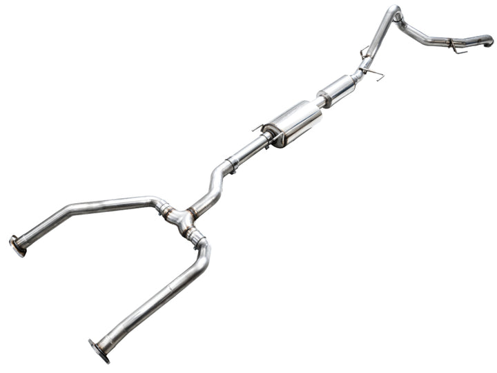 AWE 0FG Exhaust for 3rd Gen Toyota Tundra - BashGuard Only - Bull Strap