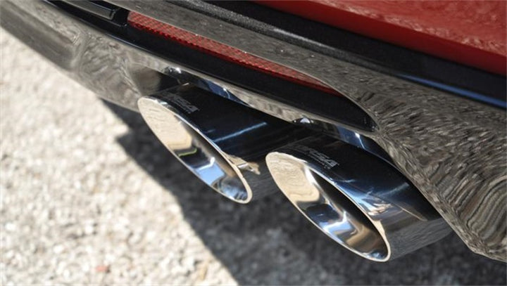 Corsa 2017-2024 Chevrolet Camaro SS 6.2L V8 2.75in Polished Xtreme Axle-Back Exhaust - Bull Strap