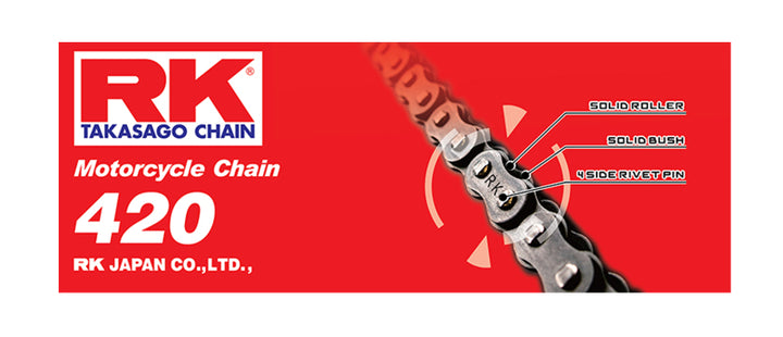 RK Chain RK-M 420-110 - Natural - Bull Strap