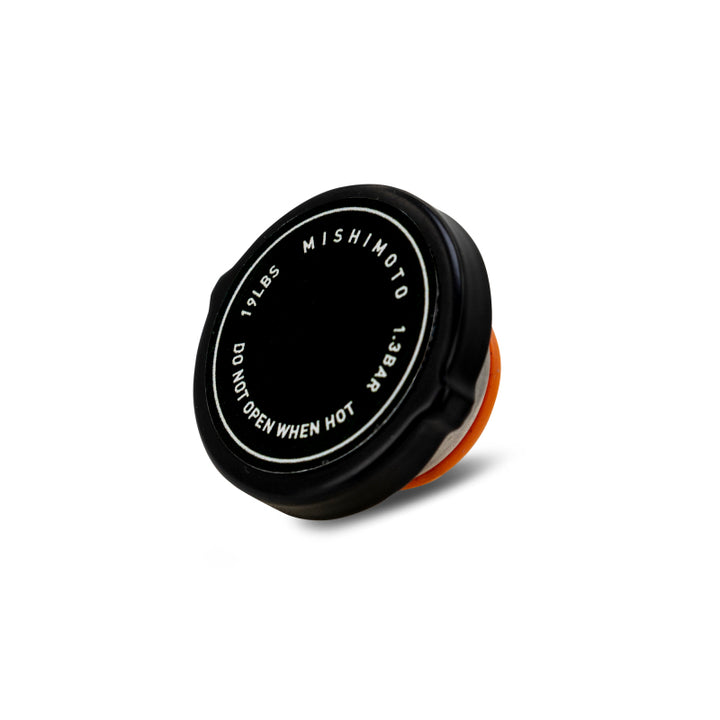 Mishimoto High-Pressure 1.3 Bar Radiator Cap - Small - One-Way - Bull Strap
