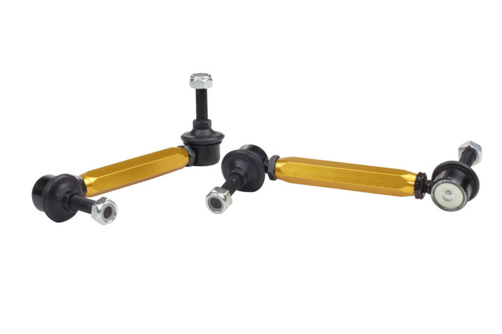 Whiteline 03-06 Mitsubishi Lancer Evo 8/9 Rear Swaybar link kit-adjustable ball end links - Bull Strap