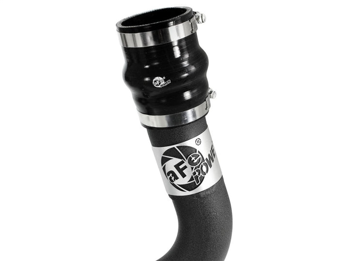 aFe Bladerunner 2.5in Intercooler Cold Side Tubes, 13-14 Ford Focus ST 2.0L (t) *Black* - Bull Strap