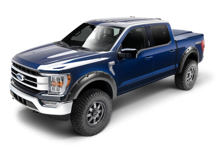 Husky Liners 21-25 Ford F-150 (excl. Lightning) Pocket Style Fender Flares - 4pc - Bull Strap