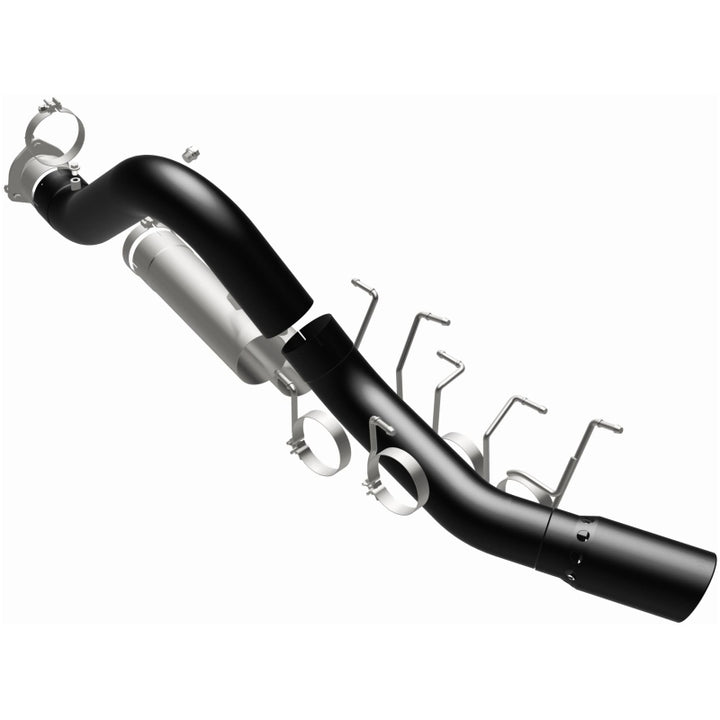 MagnaFlow 2024+ Chevy Silverado 2500HD/3500HD Black Series Filter-Back Performance Exhaust - Bull Strap