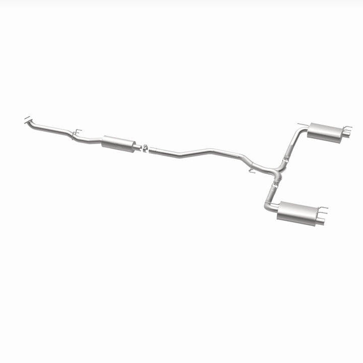MagnaFlow CatBack 2018 Honda Accord L4 2.0LGAS 2.5in Dual Outlet Stainless Street Series Exhaust - Bull Strap