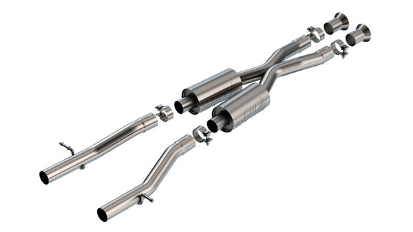 Borla 22-24 Lexus IS 500 5.0L V8 Automatic Transmission RWD 2.5in S-Type Mid-Section - Bull Strap