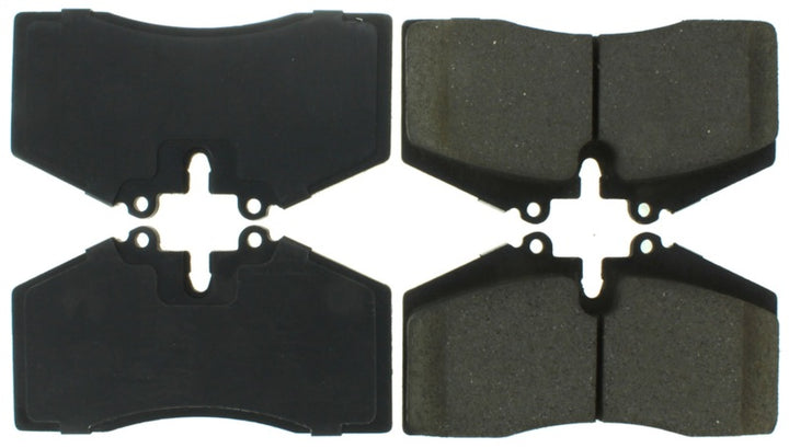StopTech Performance ST-40 4 Piston Front Caliper Brake Pads - Bull Strap