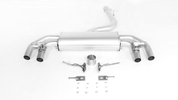 Remus 2017 Volkswagen Golf R Mk VII (Facelift Model) Axle Back Exhaust (Tail Pipes Req) - Bull Strap
