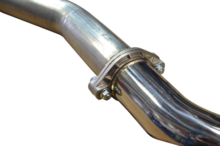 Injen 16-20 Honda Civic 1.5L Turbo 4Cyl (Sedan) 63mm SS Cat-Back Exhaust w/ Dual Burnt Titanium Tips - Bull Strap
