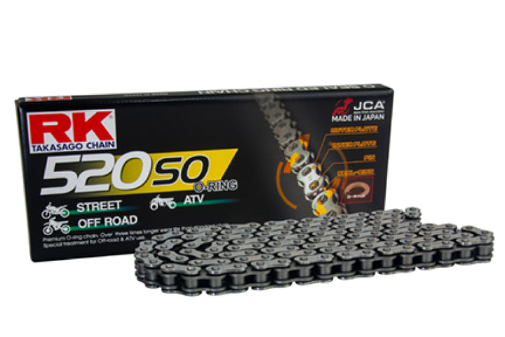RK Chain 520SO-108L O-Ring - Natural - Bull Strap