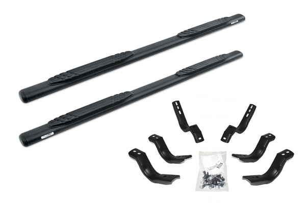 Go Rhino 19-20 Chevy 1500 4in OE Xtreme Complete Kit w/Sidesteps + Brkts - Bull Strap