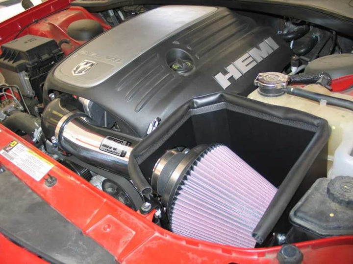 K&N 05-08 Magnum/06-13 Charger/08-13 Challenger / 05-13 Chrysler 300C V8 5.7L Typhoon C/A Intake - Bull Strap