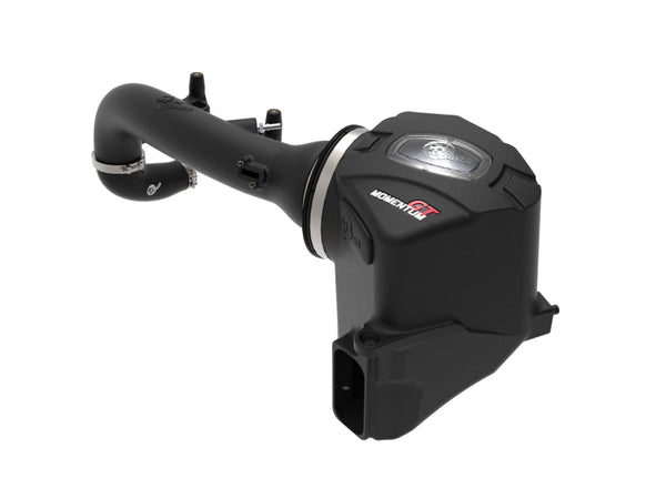 aFe Momentum GT Pro 5R Cold Air Intake System 19 GM Silverado/Sierra 1500 V6-2.7L (t) - Bull Strap