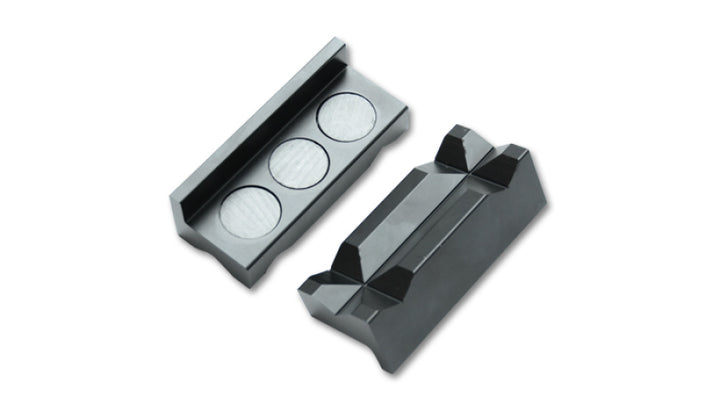 Vibrant Billet Aluminum Vise Jaws - Bull Strap