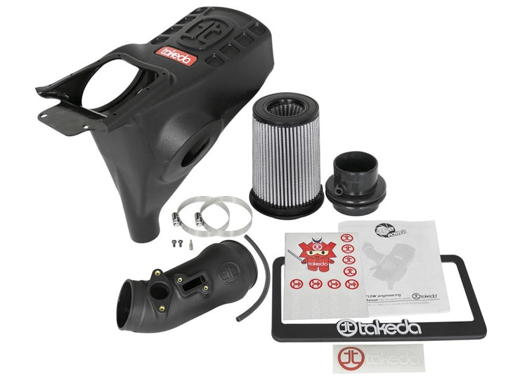 aFe POWER Momentum GT Pro Dry S Intake System 2017 Honda Civic Type R L4-2.0L (t) - Bull Strap