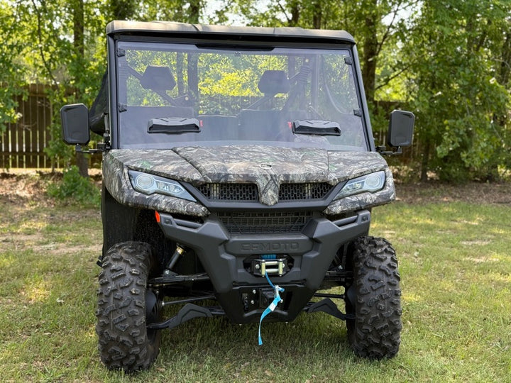 Seizmik 25+ CFMoto UForce 1000/ 1000 XL Toolless Windshield-UV - Bull Strap