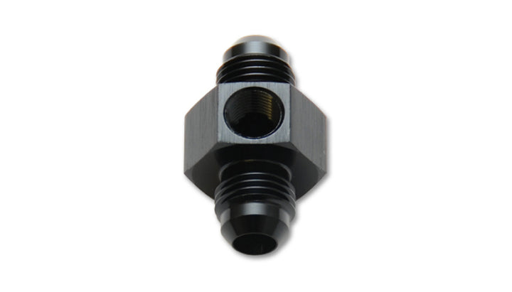 Vibrant -8AN Male Union Adapter Fitting w/ 1/8in NPT Port - Bull Strap