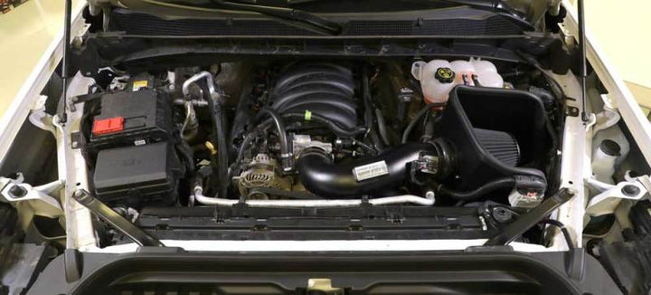 K&N 2019 Chevrolet Silverado 1500 5.3L V8 Black Performance Intake Kit - Bull Strap