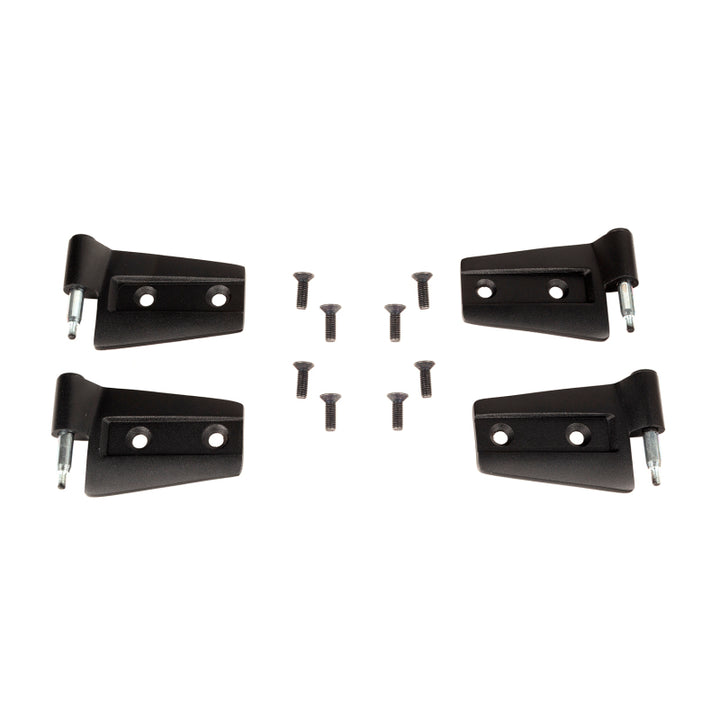 Rugged Ridge 07-18 Jeep Wrangler JK 2-Door Door Hinge Kit - Bull Strap