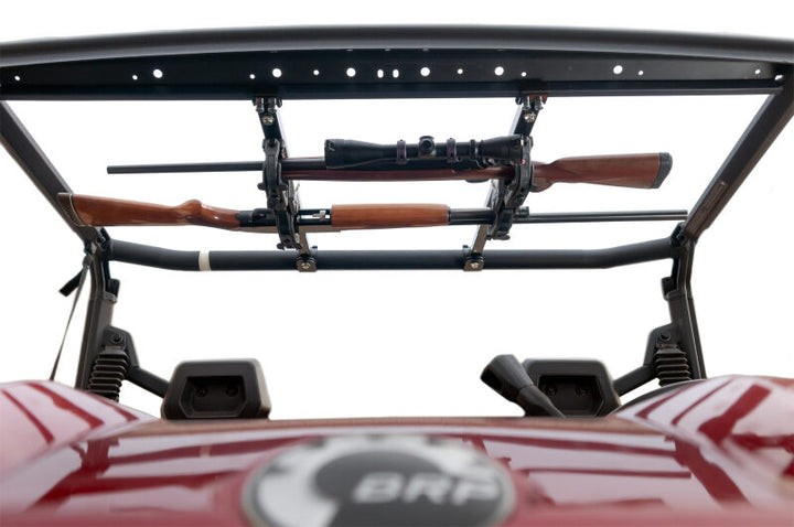Seizmik 16-23 Can Am HD5-HD10 Defender OHGR 2 Gun Rack - Bull Strap