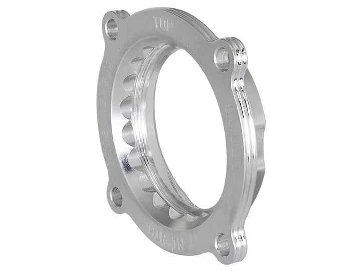 aFe Silver Bullet Throttle Body Spacer 2018+ Jeep Wrangler (JL) V6 3.6L - Bull Strap