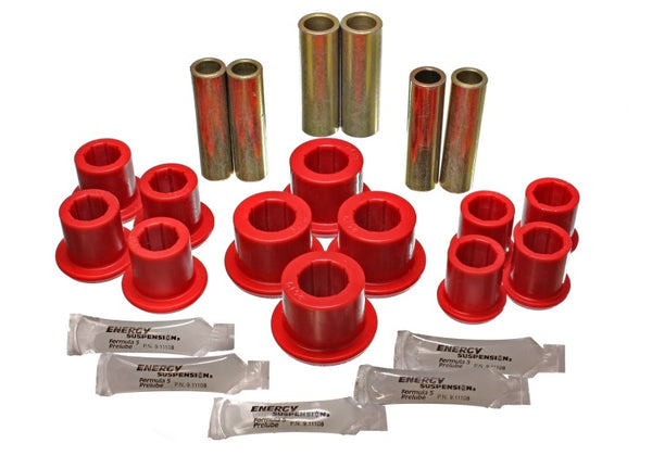 Energy Suspension 97-03 Ford F100/F150/F250 2WD Rear Rear Leaf Spring Bushing Set - Bull Strap