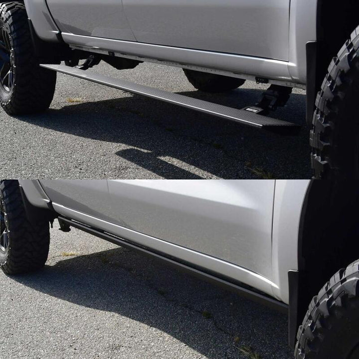 Westin 19-26 Chev/GMC Silv/Srra 1500 CC (No 19 LTD) / 20-26 2500/3500 Pro-e Running Boards - Tex Blk - Bull Strap