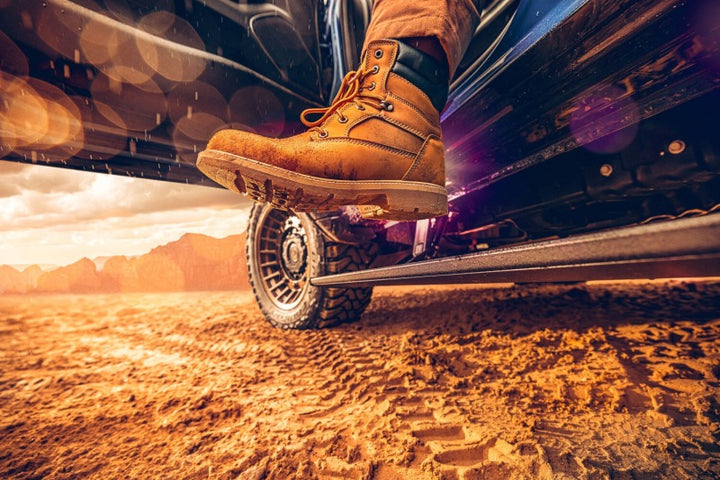 AMP Research 2025 RAM 1500 (Gas ONLY) PowerStep Plug & Play - Black - Bull Strap