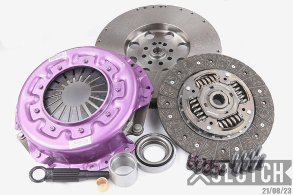 XClutch 99-02 Nissan Silvia S15 2.0L Stage 1 Extra HD Sprung Organic Clutch Kit - Bull Strap