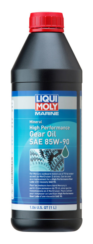 LIQUI MOLY 1L Marine High Performance Gear Oil SAE 85W90 - Bull Strap