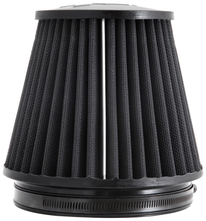 K&N Universal Rubber Filter Round Tapered 6in Flange ID x 7.5in Base OD x 5.25in Top OD x 6in Height - Bull Strap