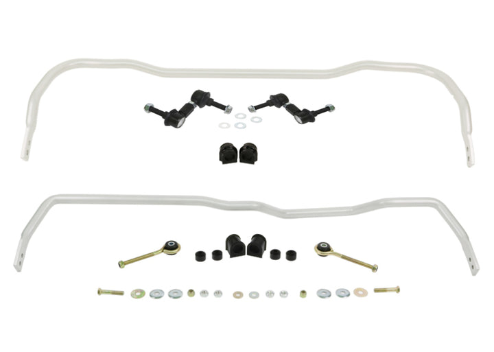 Whiteline 89-93 Nissan Skyline R32 GT-R  Front and Rear Swaybar Kit - Bull Strap