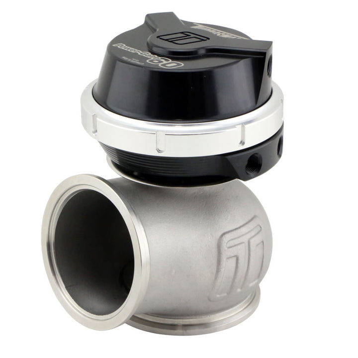 Turbosmart GenV PowerGate60 14psi External Wastegate - Black - Bull Strap