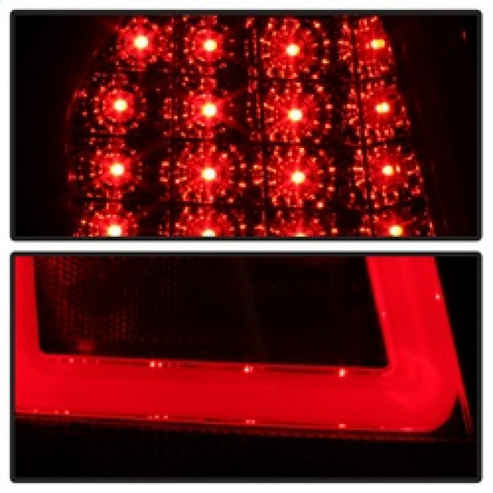 Spyder Chrysler 300C 08-10 V2 Light Bar LED Tail Lights - Red Clear ALT-YD-C308V2-LED-RC - Bull Strap