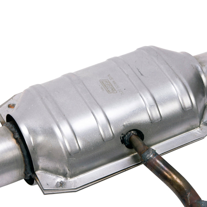 BBK 86-93 Mustang 5.0 High Flow H Pipe With Catalytic Converters - 2-1/2 - Bull Strap