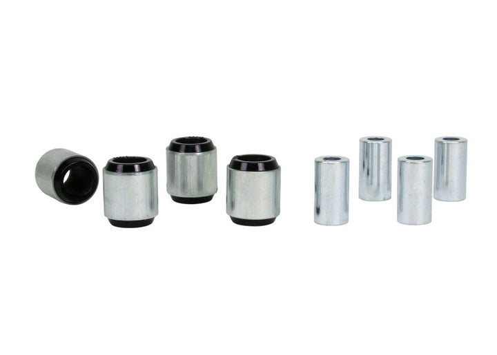 Whiteline 15-18 BMW M3 Rear Control Arm Lower Rear Inner & Outer Bushing Kit - Bull Strap