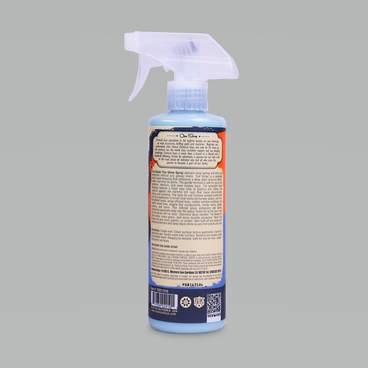 Chemical Guys Tire Kicker Extra Glossy Tire Shine - 16oz - Bull Strap