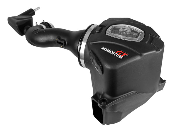 aFe POWER Momentum GT Pro Dry S Intake System 2019 GM Silverado/Sierra 1500 V6-4.3L/V8-5.3/6.2L - Bull Strap