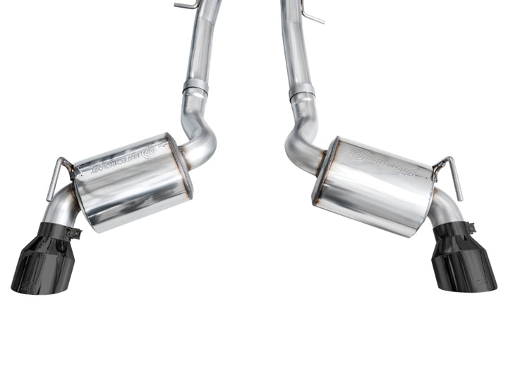 AWE 2023 Nissan Z RZ34 RWD Touring Edition Catback Exhaust System w/ Diamond Black Tips - Bull Strap