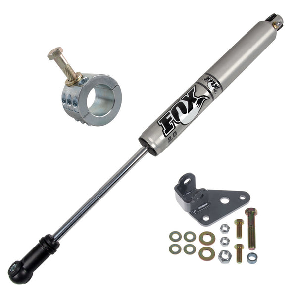 Synergy 07-18 Jeep Wrangler JK/JKU Fox Steering Stabilizer Relocation Bracket - Bull Strap
