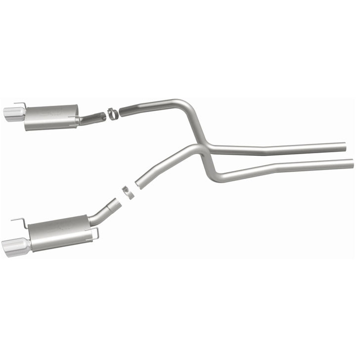 MagnaFlow Sys C/B 05-09 Ford Mustang GT 4.6L V8 - Bull Strap